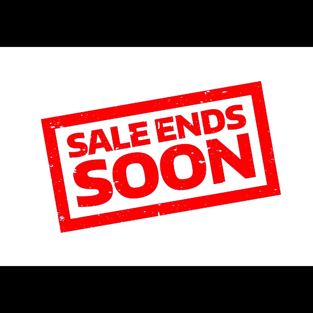 SALE ENDING SOON!!